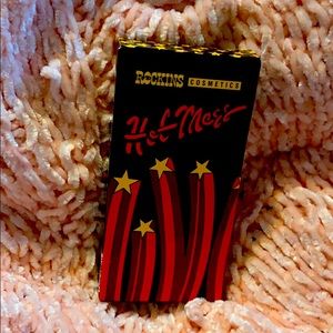 Rockins cosmetics hot mess threesome glitter eyes